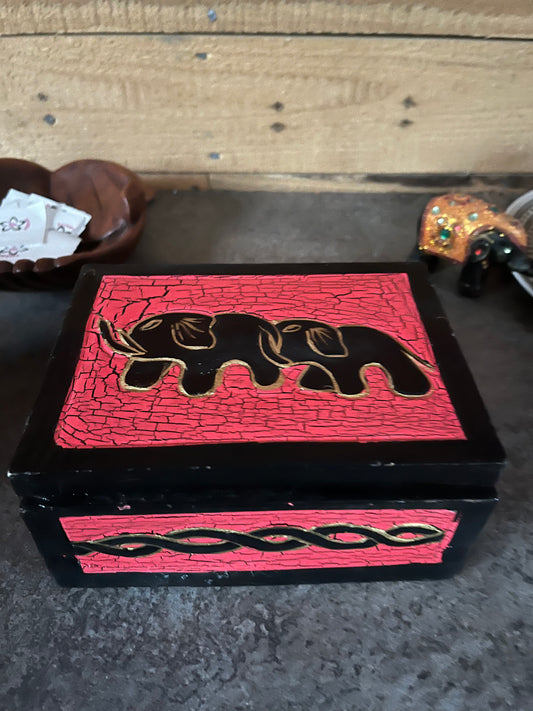 Elephant trinket box